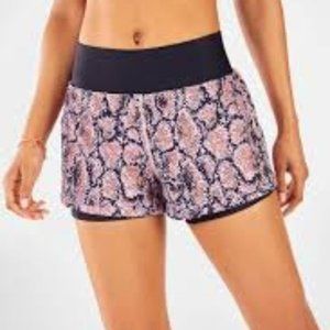 Fabletics Layered Running Shorts